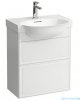 Laufen THE NEW CLASSIC szafka pod umywalkę 57x31cm Biały połysk H4060320851701